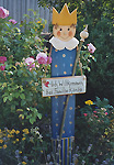 Holzfigur König