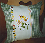 Kissen Sonnenblumen